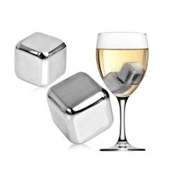 Edelstahl Eiswürfel