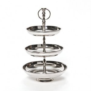 Edelstahl Etagere Noblesse