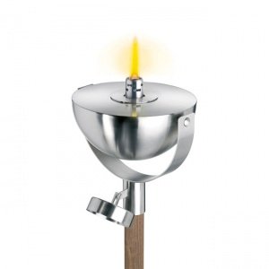 Edelstahl-Fackel Lympos