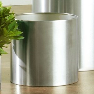 Edelstahl-Übertopf, D: 60 cm