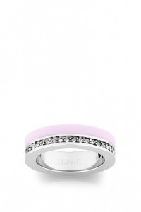 Edelstahl/Zirkonia Ring