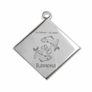 Edelstahlanhänger *Karo Fische*