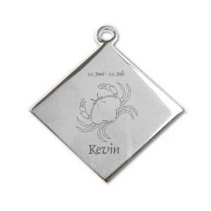 Edelstahlanhänger *Karo Krebs*