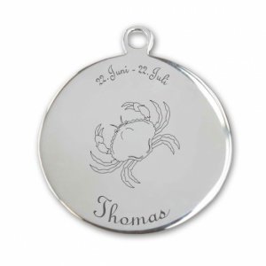 Edelstahlanhänger *Rhonde Krebs*