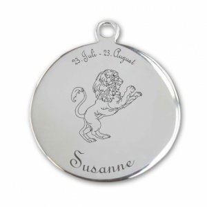 Edelstahlanhänger *Rhonde Löwe*