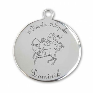 Edelstahlanhänger *Rhonde Schütze*