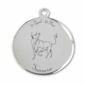 Edelstahlanhänger *Rhonde Stier*