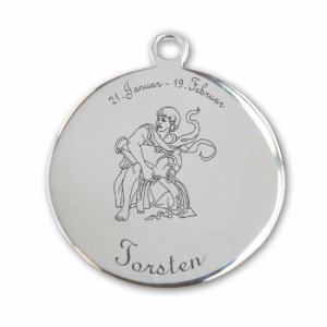 Edelstahlanhänger *Rhonde Wassermann*