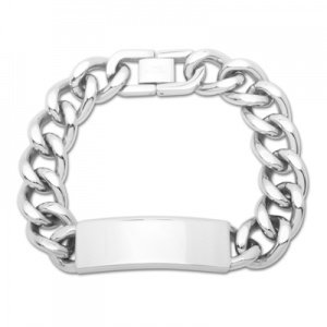 Edelstahlarmband mit Gravur - 8084