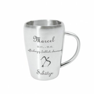 Edelstahlbecher *Schütze*