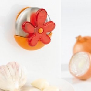 Edelstahlseife A-pril mit Halter solid o