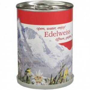 Edelweiß Österreich aus der Dose