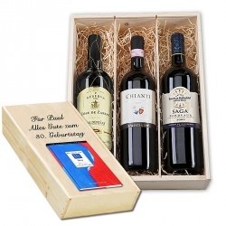 Edles Wein Geschenkset Männergeschenke