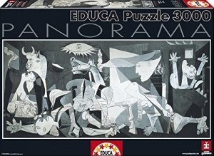 Educa - Guernica, Pablo Picasso-Panorama Puzzle, 3000 Teile