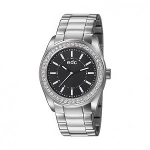 edc Damenuhr Disco glam steel EE10113200