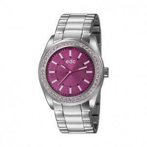 edc Damenuhr Disco glam steel EE10113200