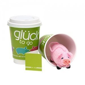 Glück to go im Becher