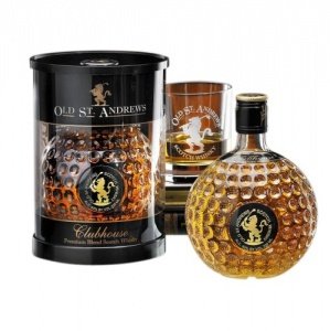 edler Scotch Whisky in der Golfball-Flas