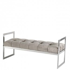 EICHHOLTZ Bench Barcelona taupe velvet