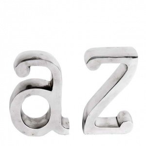 EICHHOLTZ Book End A-Z Set