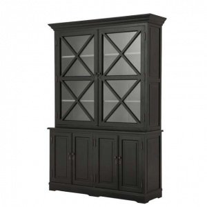 EICHHOLTZ Cabinet Cross black Finish