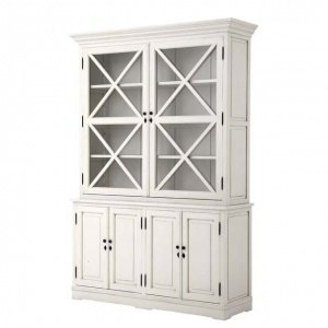 EICHHOLTZ Cabinet Cross white finish