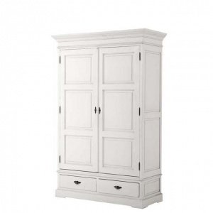 EICHHOLTZ Cabinet Zermatt Alps old white