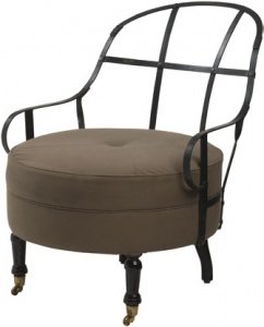 EICHHOLTZ Chair Julian Linen