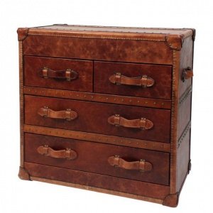 EICHHOLTZ Chest Cooper Leather