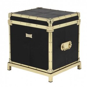 EICHHOLTZ Flightcase black leather - Con