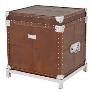EICHHOLTZ Flightcase brown leather - Con