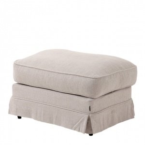 EICHHOLTZ Footstool Highbury linen natur