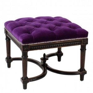 EICHHOLTZ Footstool Parisienne purple ve