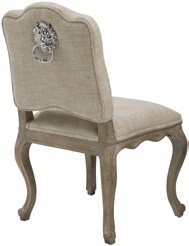 EICHHOLTZ Sessel Devonshire Lion Linen O