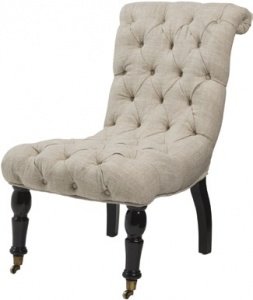 EICHHOLTZ Sessel El Mansour Linen Off-Wh