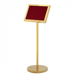 EICHHOLTZ Sign stand titanium gold