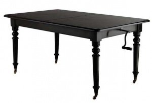 EICHHOLTZ Spindeltisch black