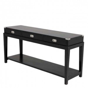 EICHHOLTZ Tischkonsole Military black