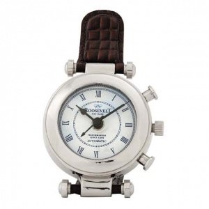 EICHHOLTZ Tischuhr Roosevelt Nickel