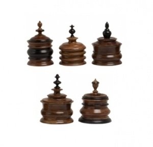 EICHHOLTZ Tobaccoboxen Set von 5