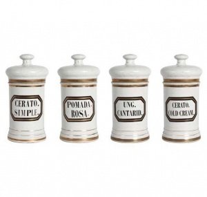 EICHHOLTZ Vase Pharmacie Small Set von 4