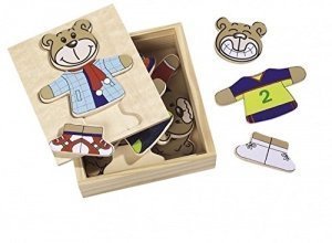 Eichhorn Holzpuzzle Bär