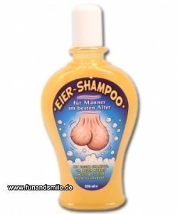 Eier-Shampoo für den Mann
