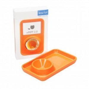 Eierbecher Pott 2.0 solid orange