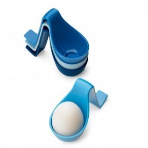 Eierkocher Eiko 4er-Set hellblau/mittelb