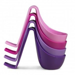 Eierkocher Eiko 4er-Set rosé/pink/lila/v