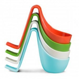 Eierkocher Eiko 4er-Set rot/grün/hellbla