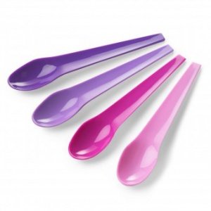 Eierlöffel Eiko 4-er Set rosé/pink/lila/