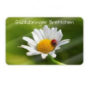 Ein Brettchen für Dich :-) Glücksbringer