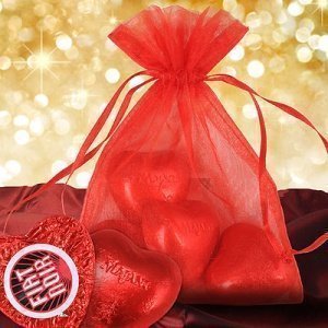 Ein Sack voll Liebe Schokoladenherzen mi